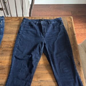 Talbots Flawless  Five pocket jegging jeans . Classic Dark Blue Jeans